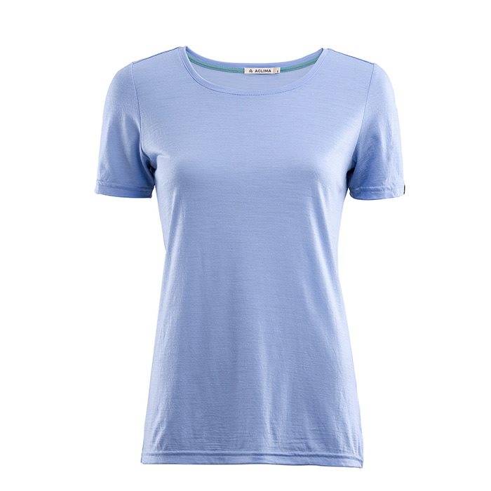 Aclima Lightwool T-Shirt Woman-Purple-S - T-Shirts
