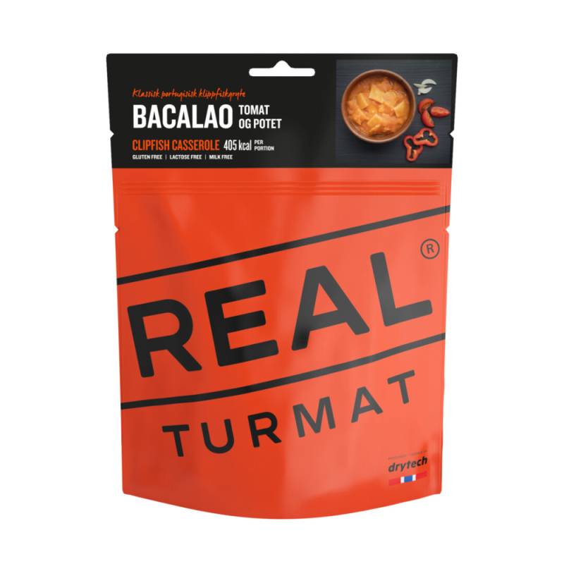 Real Turmat Bacalao  Frysetørret Mad - Drytech