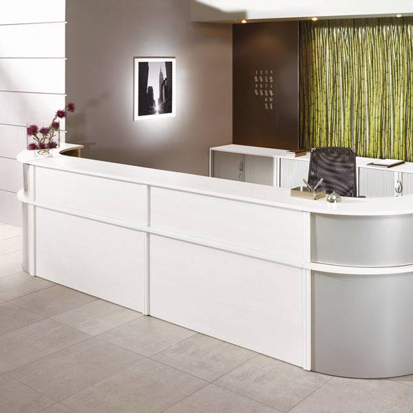 Reception Ekoflex Overdel, Hvid Bredde 1200 Mm - Sono
