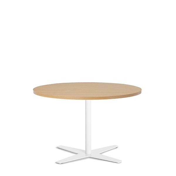 Bord Amy ø900 Mm H582 Mm, Bøg Laminat Hvidt Understel - Sono