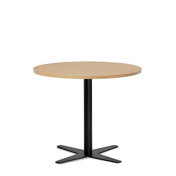Bord Amy ø900 Mm H752 Mm, Bøg Laminat Sort Understel - Sono