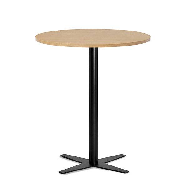 Bord Amy ø900 Mm H1050 Mm, Bøg Laminat Sort Understel - Sono