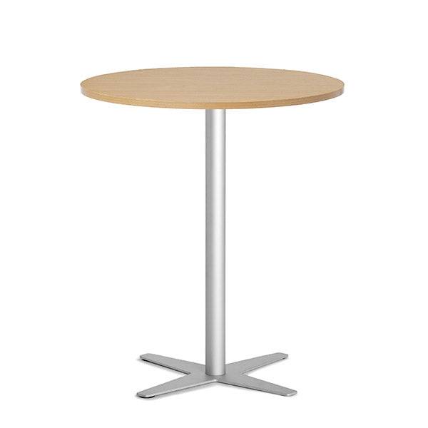 Bord Amy ø900 Mm H1050 Mm, Bøg Laminat Alugråt Understel - Sono