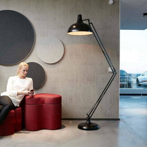 Lydabsorbent Sound Off Ecosund Væg, ø1100 Mm Grå, Tekstil-Lamineret - Sono