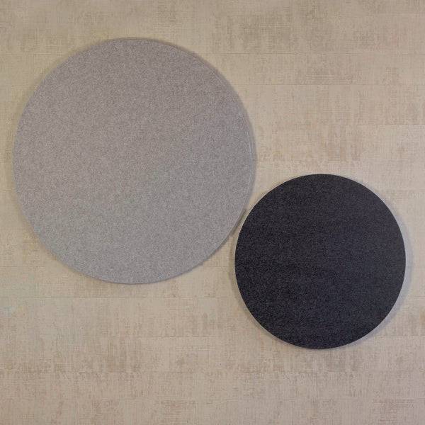Lydabsorbent Sound Off Ecosund Væg, ø1100 Mm Sort, Tekstil-Lamineret - Sono