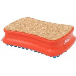 Swix T196b Brush Rect., Combi Cork/Nylon - Skiudstyr