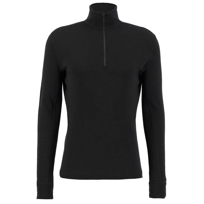 Ulvang Thermo 100 Half Zip Herre / Mænd, Black-M - Undertøj
