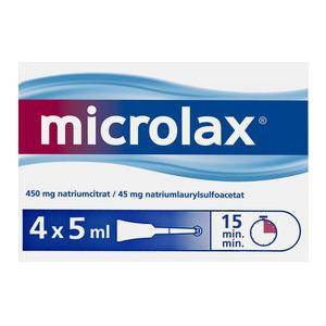 Microlax Rektalvæske - 4 Tuber