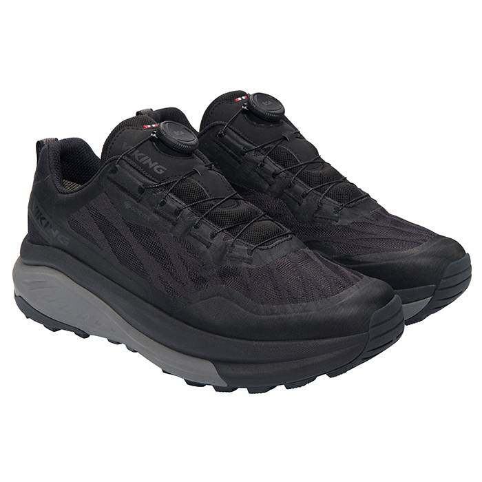 Viking Anaconda Hike Low Gtx Boa Herre / Mænd, Black-46 - Vandresko