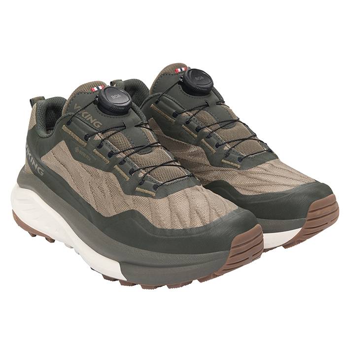 Viking Anaconda Hike Low Gtx Boa Kvinder / Damer, Hunting Green-39 - Vandresko