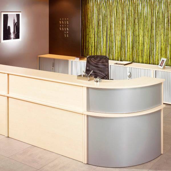 Reception Ekoflex Overdel Hjørne, Birk 1300x1300 Mm - Sono