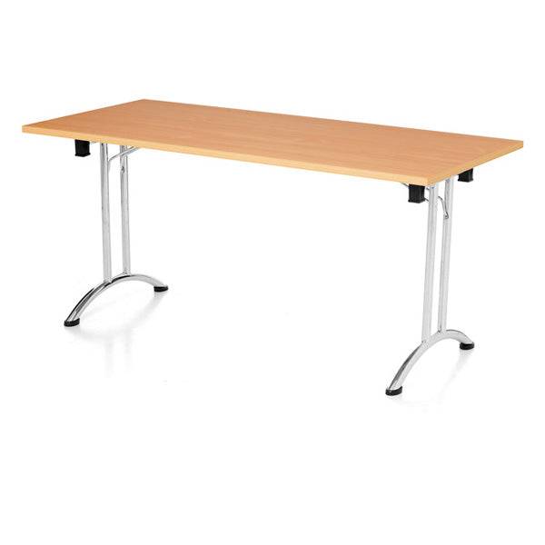 Bord Joanna, Bøg 1400x800 Mm, Krom Understel - Sono
