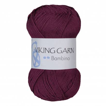 Viking Garn Bambino 461 - Bordeaux - Viking Of Norway