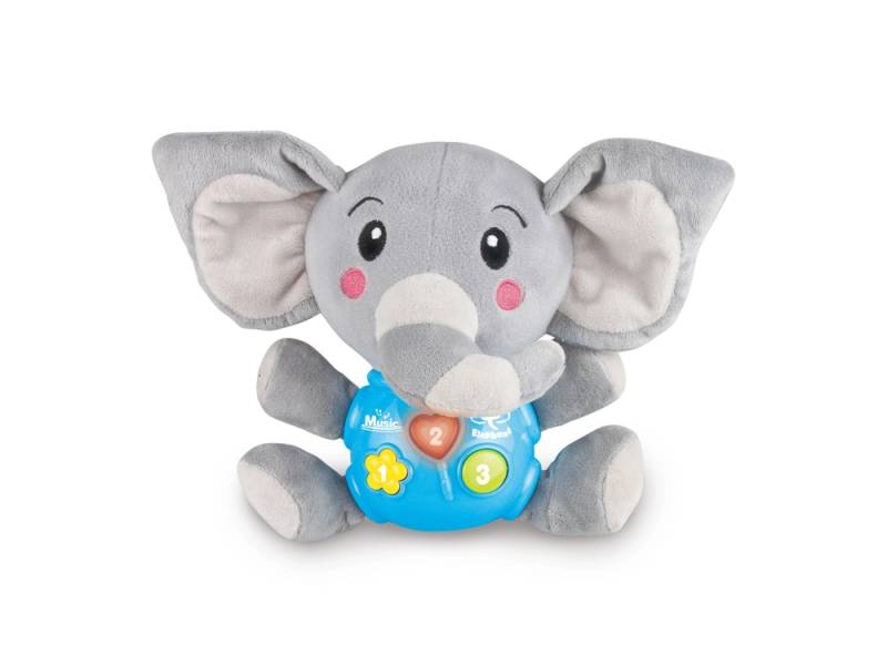 Bamse Elefant Med Musik Og Lys - Bog & Idé