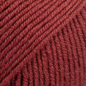 Drops Merino Extra Fine Garn Unicolor 48 Bordeaux - Drops - Garnstudio