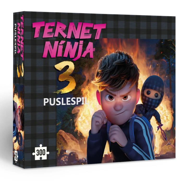 Puslespil Ternet Ninja 3 300 Brikker