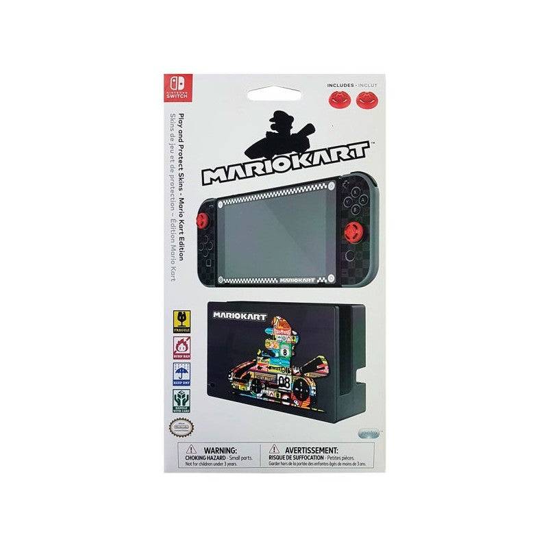 Nintendo Switch Mario Kart Beskyttelses Skin Skærmbeskyttelse - Geekd.dk - Pdp
