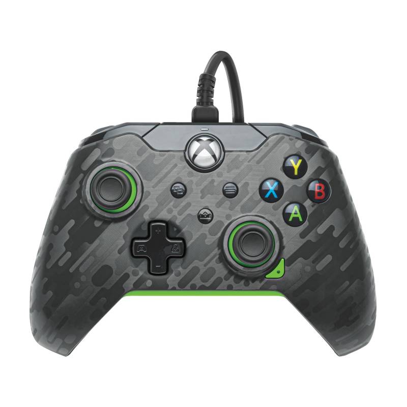 Pdp Kablet Controller Xbox Series X Carbon - Neon ( Grøn ) - Geekd.dk