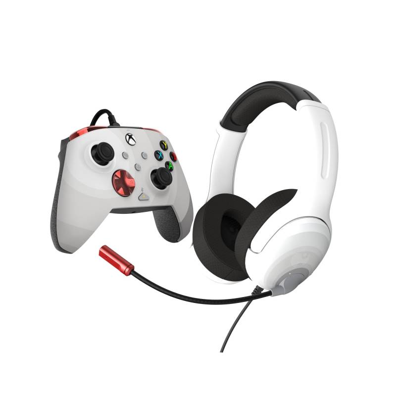 Pdp Rematch & Airlite Radial Hvid Bundle Licensed Xbox Controller - Geekd.dk