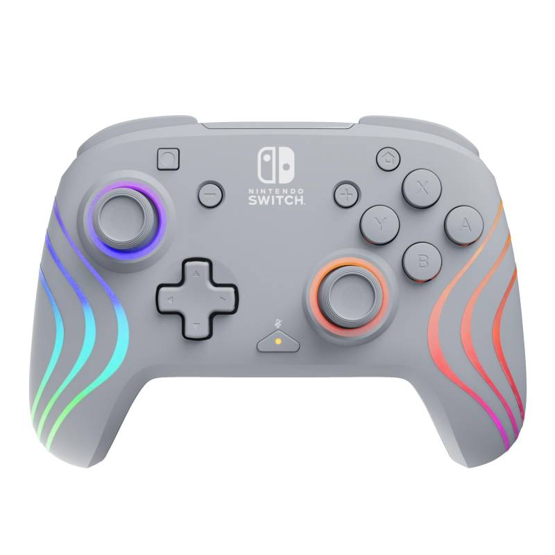 Pdp Afterglow Wave Kablet Controller Grå Switch - Geekd.dk