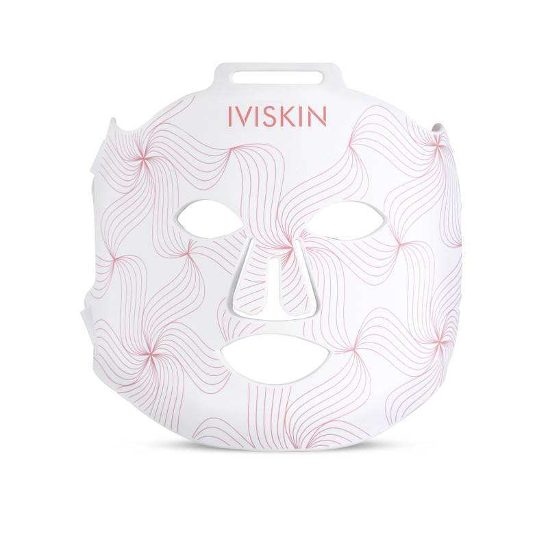 Iviskin Led-Maske - Lysterapi - Infrarød Maske - Red Light Therapy Mask - Bedst I Test 2025