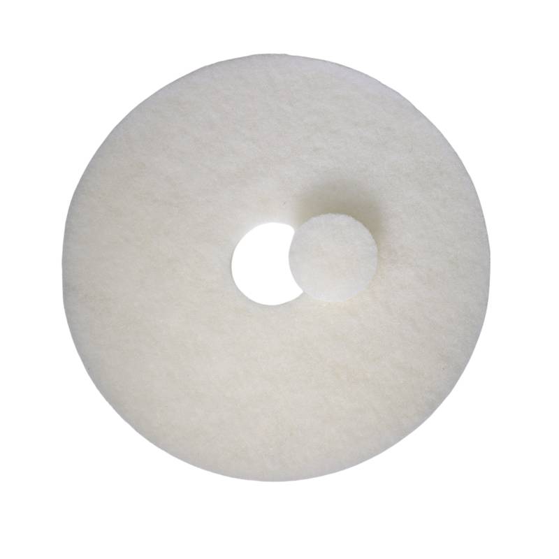 5 Stk. Rengørings- Og Polerpads 457mm / 18" Tyk Hvid - 5 Stk - Cool Abrasives