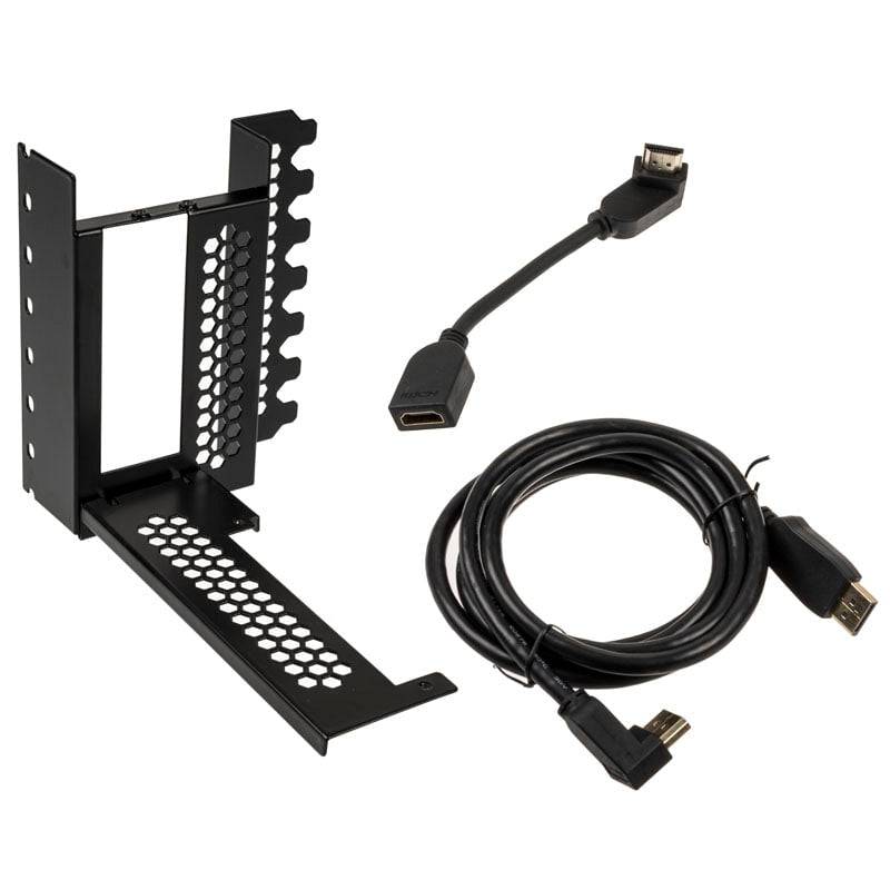 Cablemod Vertical Pci-E Bracket - Hdmi + Displayport - Black Kabinet Tilbehør - Geekd.dk