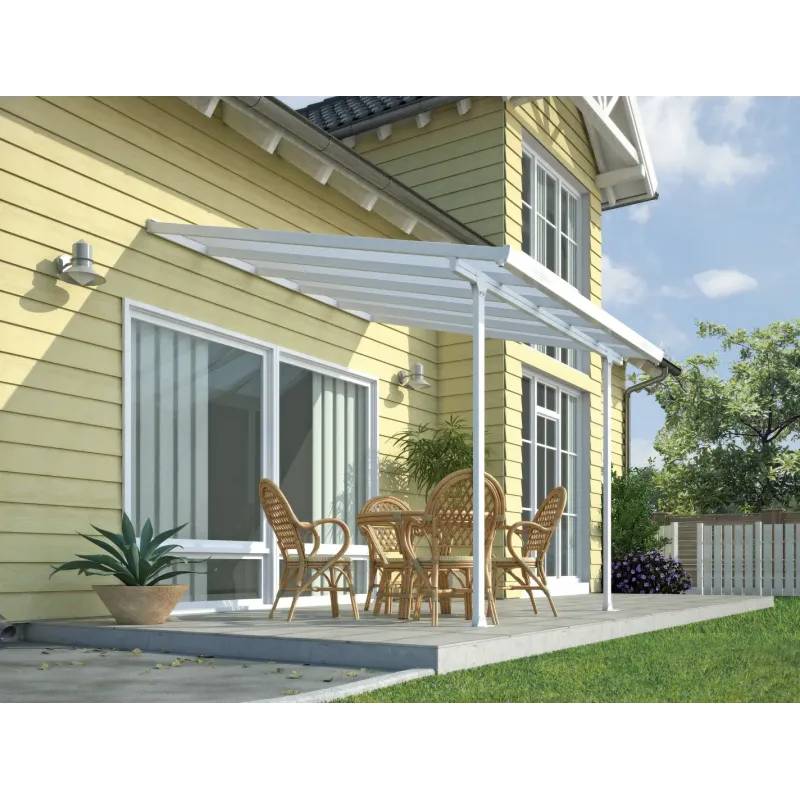 Palram - Canopia Feria Terrasseoverdækning 9 M2, Hvid - 540-026 - Canopia By Palram