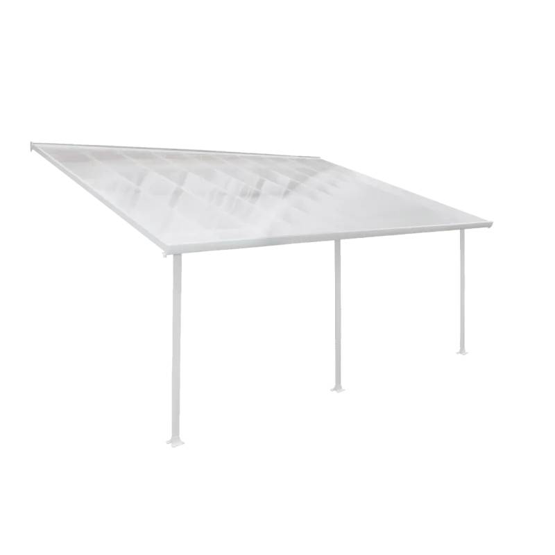 Palram - Canopia Feria Terrasseoverdækning 4x6,06 M, Hvid - 540-144 - Canopia By Palram