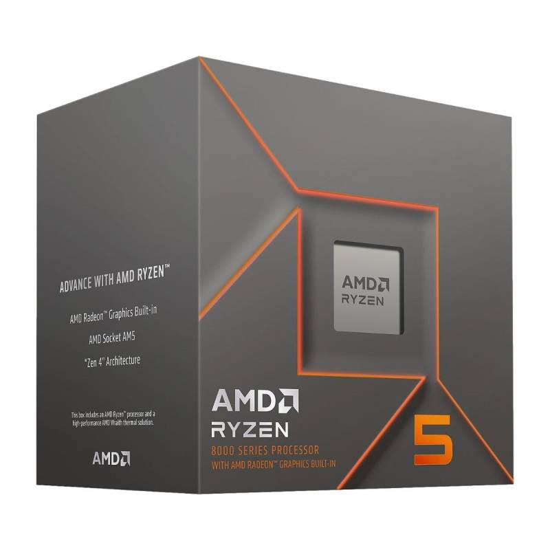 Amd Ryzen 5 8500g Cpu 3.5ghz 6 Kerner Am5 (pib - M/Køler) - Geekd.dk