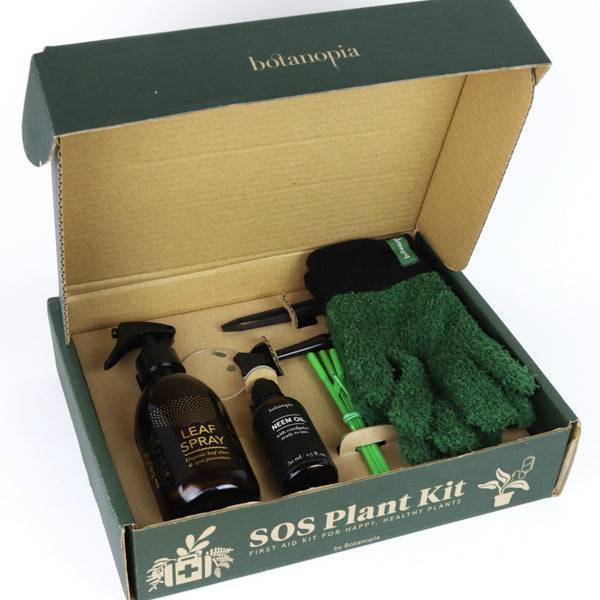 Plantepleje & Hjælp Til Potteplanter - Sos Plant Kit | Botanopia - Spireskål - Botanopia - Studiobuus