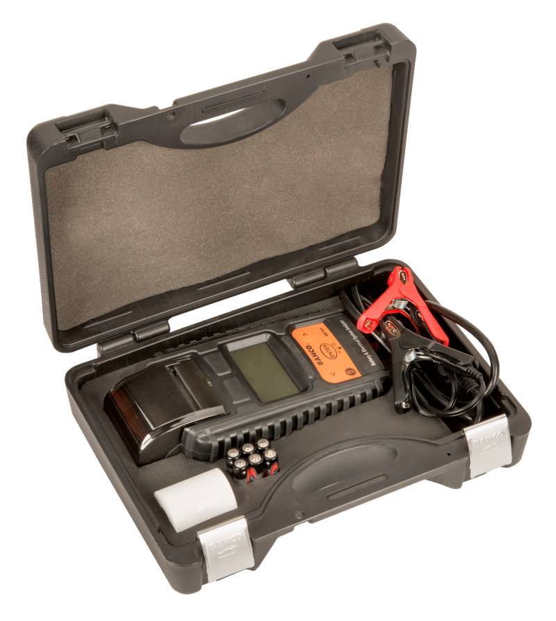 Digital Batteritester Bbt80 12v Og 24v Med Printer - Bahco