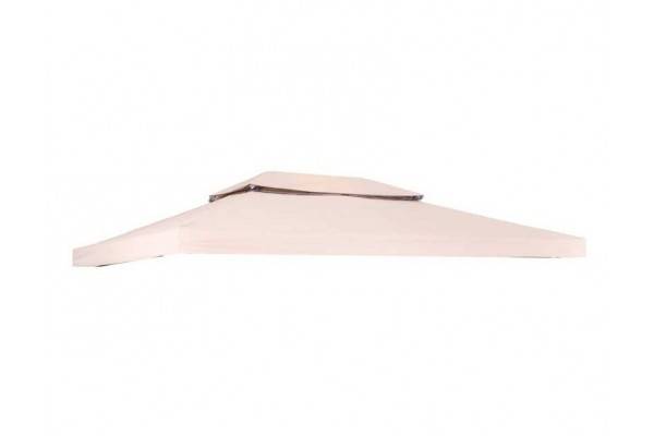 Extra Tag Til Luxus Pavillon 3x4 M - Hvid