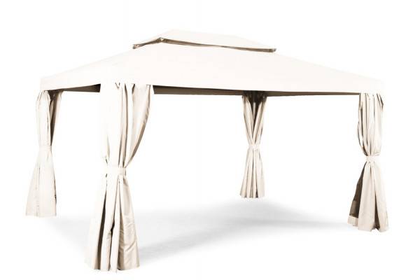 Luxus Pavillon 3x4 Meter - Hvid