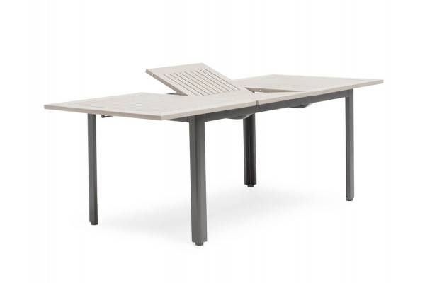 Nydala Havebord - 90x150/200 Cm - Lys Grå