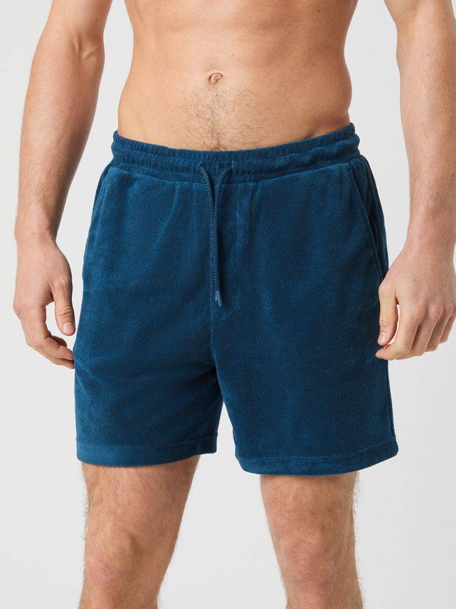 Borg Toweling Pool Shorts, Night Sky - Björn Borg