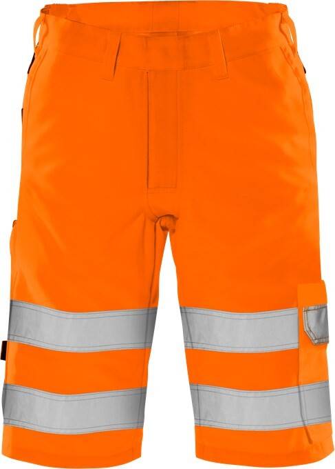 Kansas/Fristads Hi-Vis Green Shorts Kl. 2 Herre (hi Vis Orange, 58) - Kansas Arbejdstøj