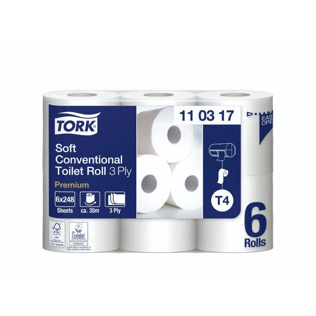 Toiletpapir 42 Rl Tork Premium