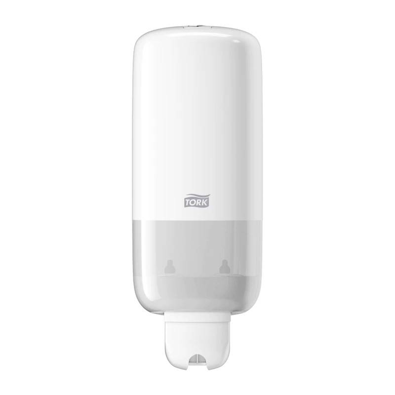 Tork S1 Dispenser, Til Sæbe Og Håndsprit, Hvid Plast