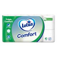 Lotus Comfort Toiletpapir, 3-Lags, 56 Ruller - Essity