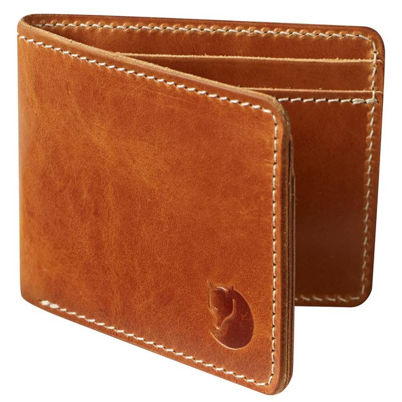 Fjällräven övik Wallet / Pengepung-Leather Cognac - Små Tasker, Punge, Hoftetasker Mm.