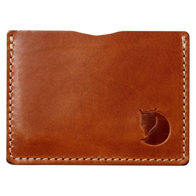 Fjällräven övik Card Holder/ Kortholder-Leather Cognac - Små Tasker, Punge, Tilbehør
