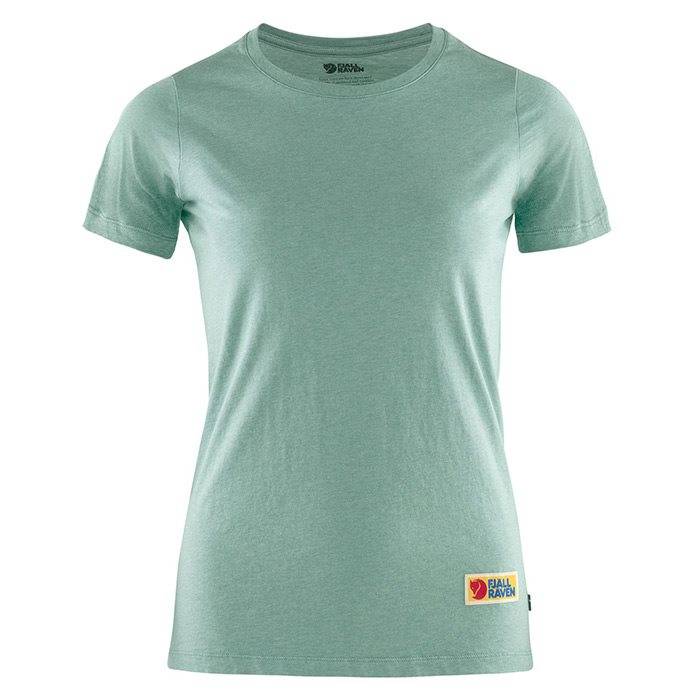 Fjällräven Vardag T-Shirt Kvinder / Damer, Frost Green-Xs - T-Shirts