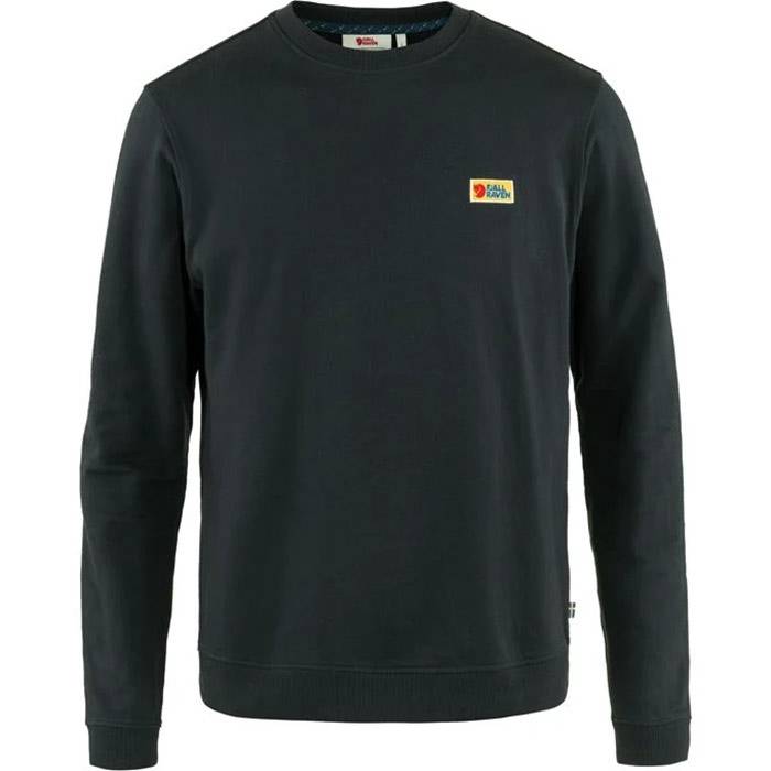 Fjällräven Vardag Sweater Herre / Mænd-Black-Xl - Trøjer