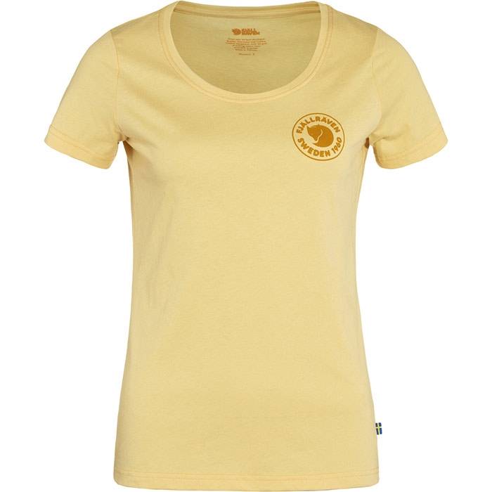Fjällräven 1960 Logo T-Shirt Woman-Mais Yellow-Xs - T-Shirts