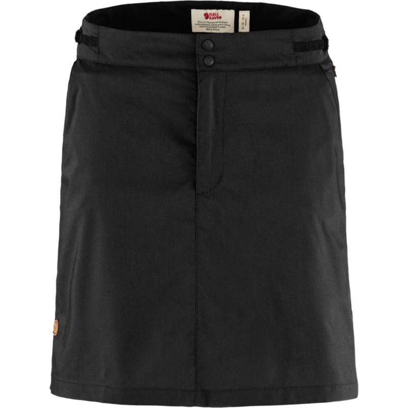Fjällräven Abisko Hike Skort W-Black-46 - Kjoler / Nederdel