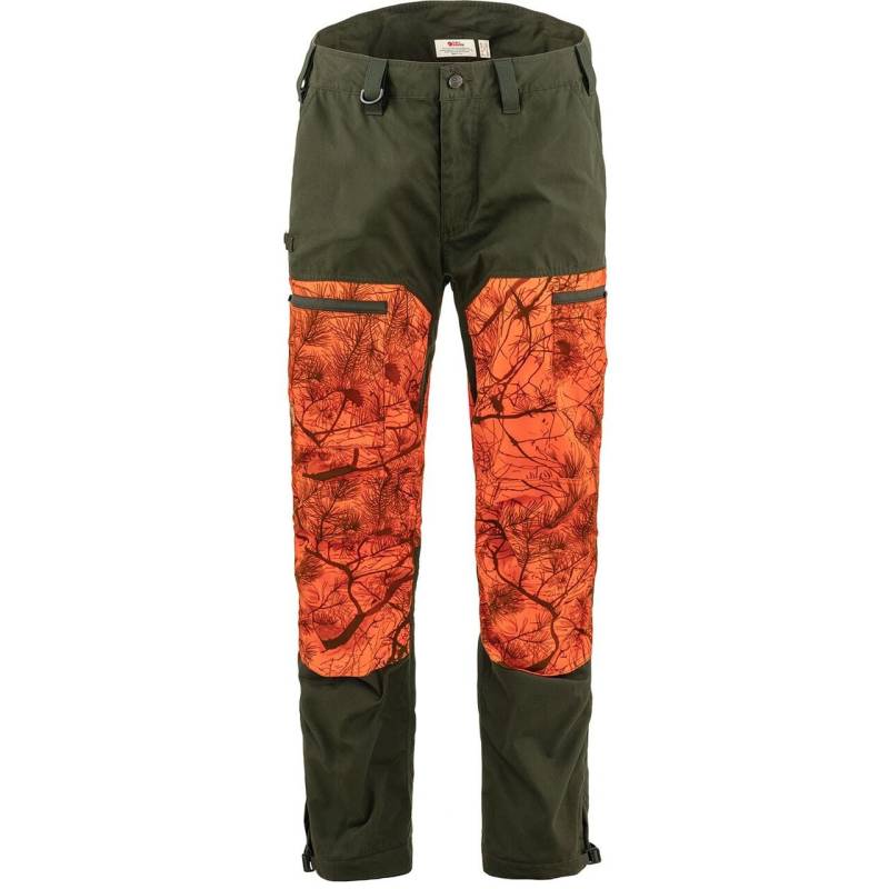 Fjällräven Mens Drev Hybrid Trousers (grøn (deep Forest-Ornge Camo/662-261) 58)