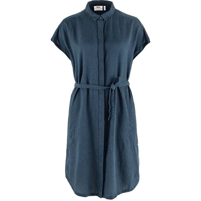 Fjällräven övik Hemp Dress-Mountain Blue-Xl - Kjoler / Nederdel