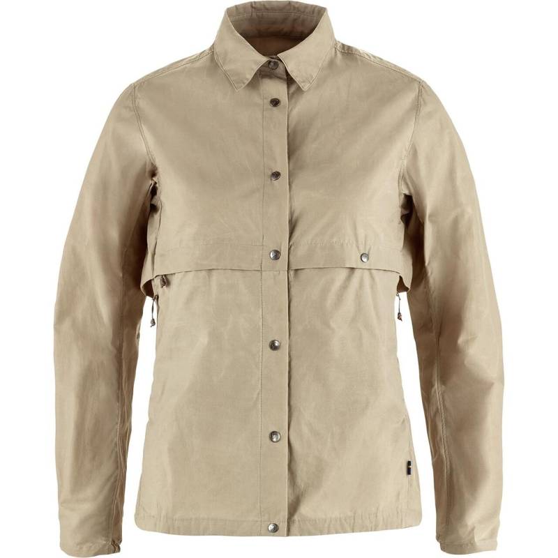 Fjällräven Womens Hoja Rider's Wind Jacket (hvid (fossil/118) X-Small)