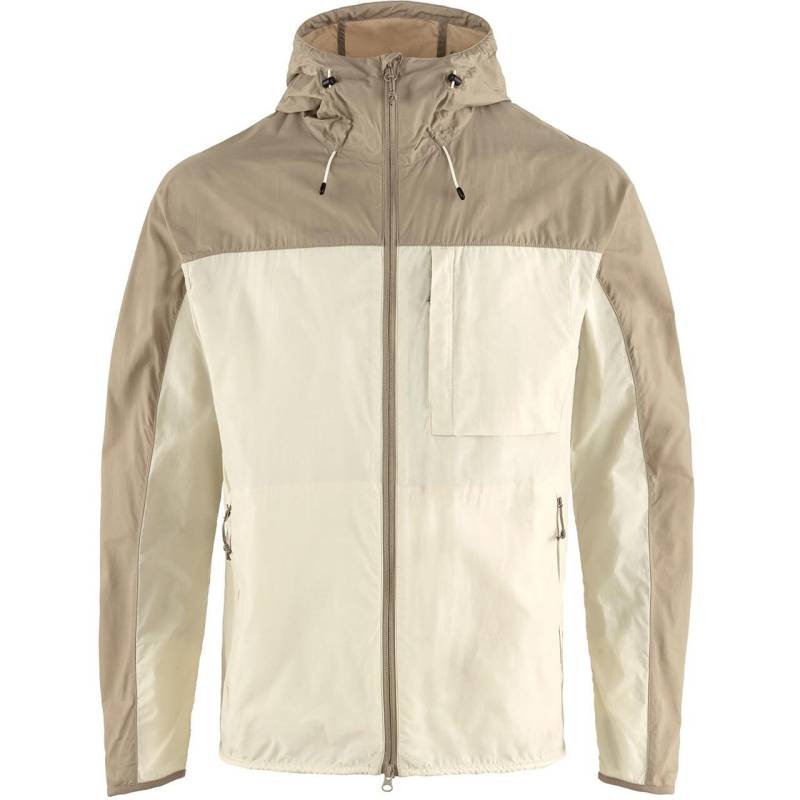 Fjällräven High Coast Wind Jacket Herre / Mænd-Chalk White / Fosil-M - Jakker